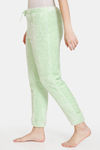 Zivame Fur Knit Poly Pyjama - Pastel Green — thumbnail 3
